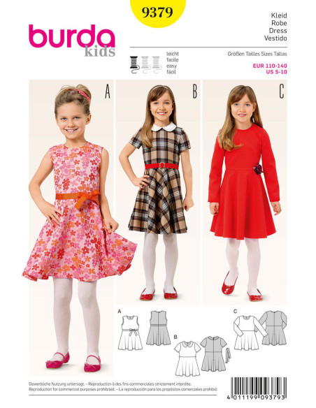 Modello di abito - Burda 9379