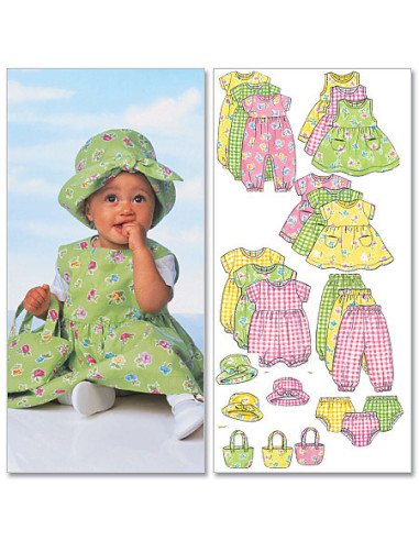 Modello per neonato - Butterick 5624