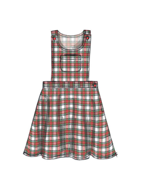 Modello di gilet e salopette - McCall's 7459