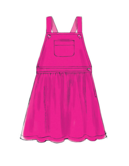 Modello di gilet e salopette - McCall's 7459