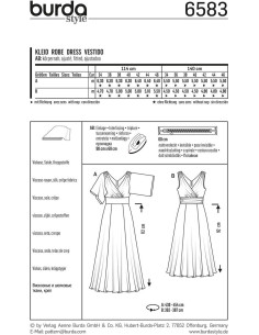 Modello di abito - Burda 6583 2
