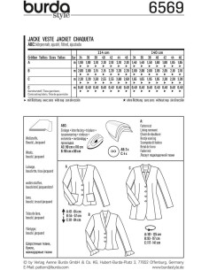 Modello di giacca - Burda 6569 2