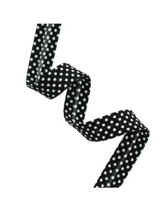 Fascia a pois - Nero