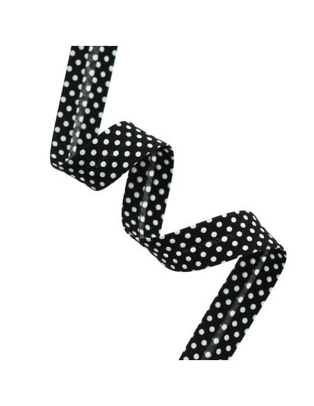 Fascia a pois - Nero