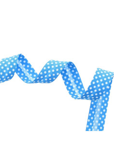 Fascia a pois - Blu