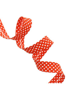Fascia a pois - Arancione