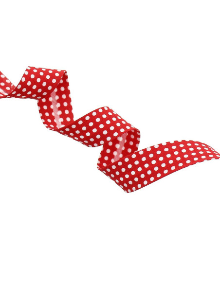 Nastro a pois - Rosso