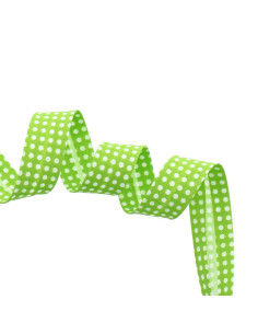 Bordo a pois - Verde