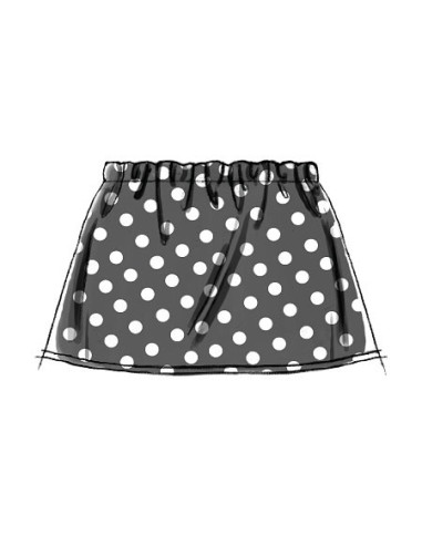 Modello di gonna-pantalone - McCall's 6918