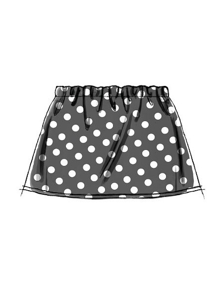 Modello di gonna-pantalone - McCall's 6918