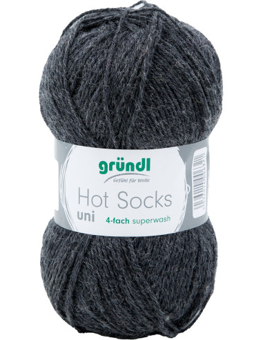 Filato per calze Hot Socks uni 50 Gründl