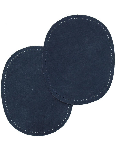 Coppia gomiti e ginocchia - Pelle blu navy