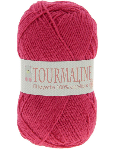 Confezione di 2 gomitoli di filato per maglieria layette Tourmaline