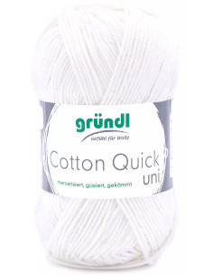 Filato Cotton Quick Uni Gründl 2