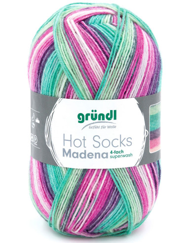 Filato per calze Hot Socks Madena Gründl