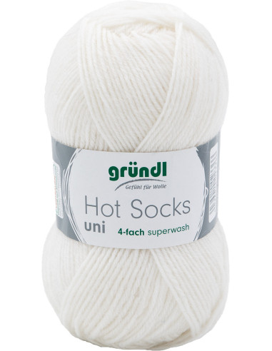 Filato per calze Hot Socks uni 50 Gründl