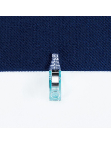 Lotto di 20 mini mollette Prodige Clover - Blu e rosso