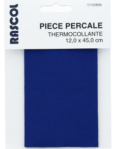 Percalle termoadesiva per riparazione - Blu reale
