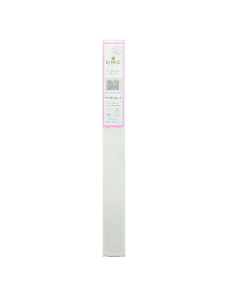 Tela percalle speciale per punch needle - Bianco