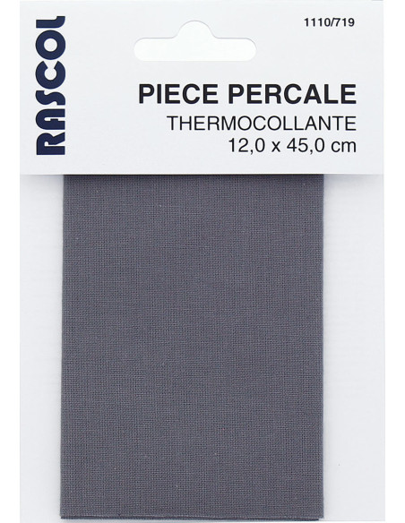 Percalle termoadesiva per riparazione - Grigio ardesia