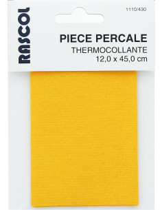 Percalle termoadesiva per riparazione - Giallo