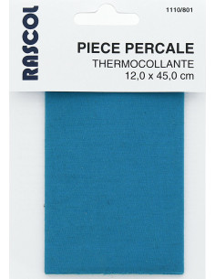 Tela termoadesiva per riparazione - Blu turchese