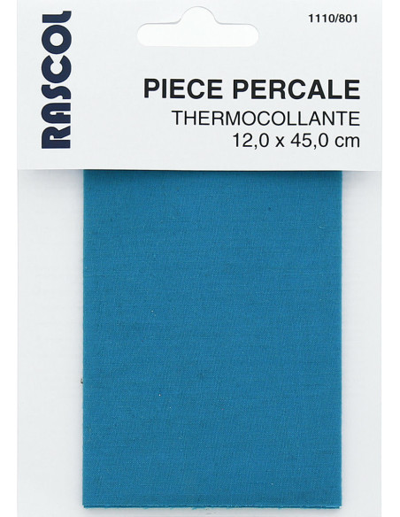 Tela termoadesiva per riparazione - Blu turchese