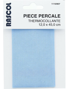 Tela termoadesiva per riparazione - Azzurro cielo