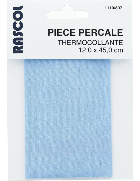 Tela termoadesiva per riparazione - Azzurro cielo
