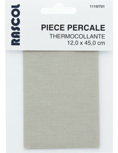 Tela termoadesiva per riparazione - Grigio chiaro