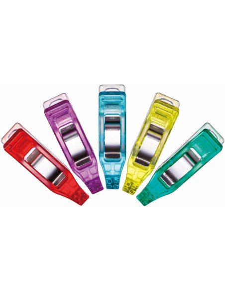 Scatola 50 mini mollette Prodige Clover - Assortimento