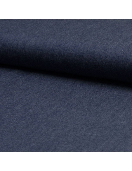 Tessuto chambray - Blu denim