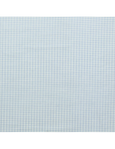 Tessuto Vichy a quadretti - Azzurro chiaro