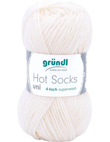 Filato per calze Hot Socks uni 50 Gründl