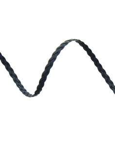 Treccia simile blu marino 2