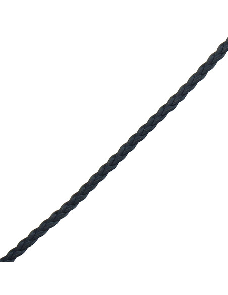 Treccia simile blu marino