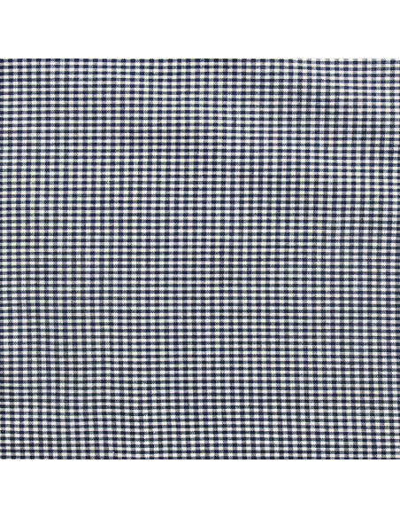Tessuto Vichy a quadretti - Blu marino