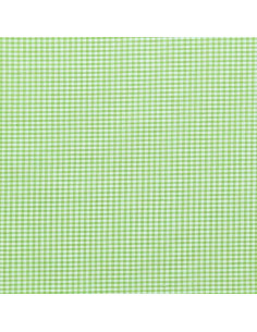 Tessuto Vichy a quadretti piccoli - Verde anice 2