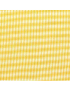 Tessuto Vichy a quadretti piccoli - Giallo 2