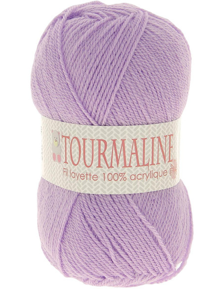 Confezione di 2 gomitoli di filato per maglieria layette Tourmaline