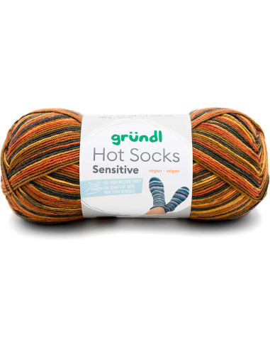 Filato per calze Hot Socks Sensitive Gründl