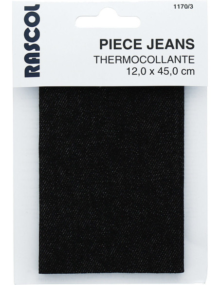 Tela termoadesiva per riparazione - Jeans nero