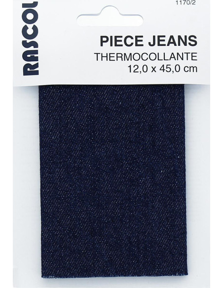 Tela termoadesiva per riparazione - Jeans blu navy