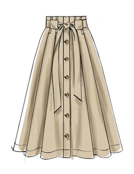 Modello di gonne - McCall's 7906