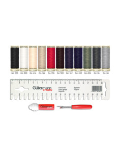 Set di 11 fili da cucito Gütermann + accessori 2