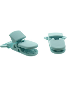 Clip porta ciuccio KAM - Verde acqua