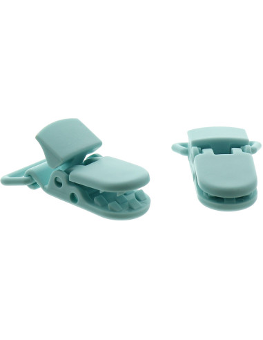 Clip porta ciuccio KAM - Verde acqua
