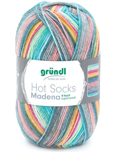 Filato per calze Hot Socks Madena Gründl