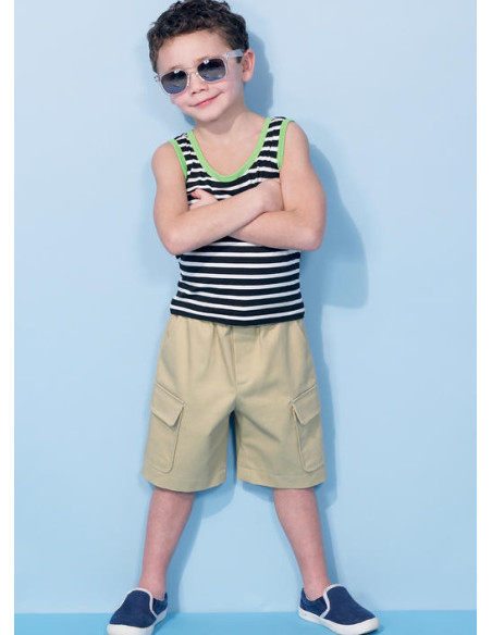 Modello per top, shorts e pantaloni - McCall's 7379