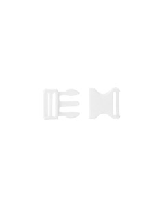 Fibbia banana 16 mm - Bianco 2